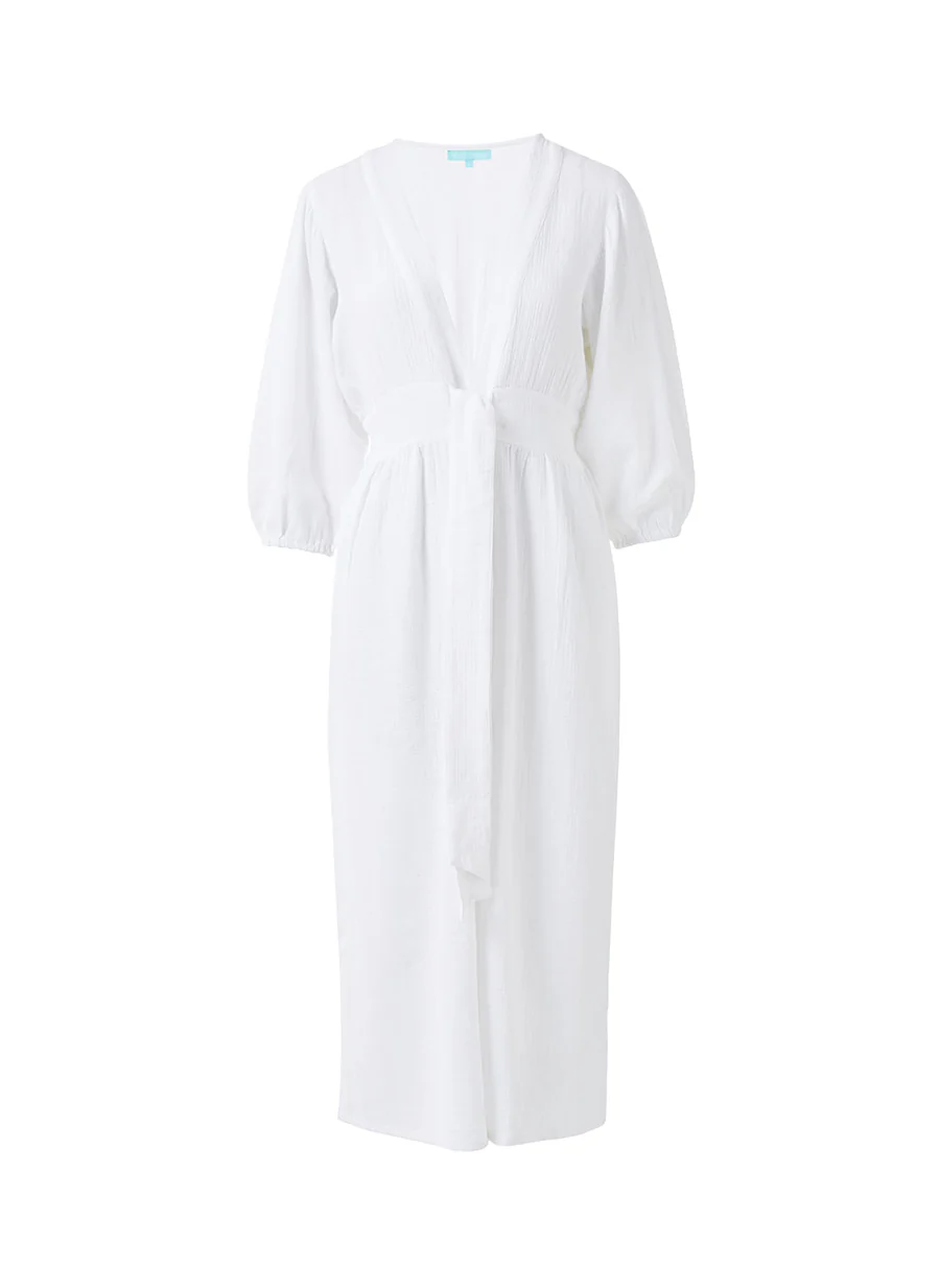 Womens Melissa Odabash Midi Sun Dresses In White