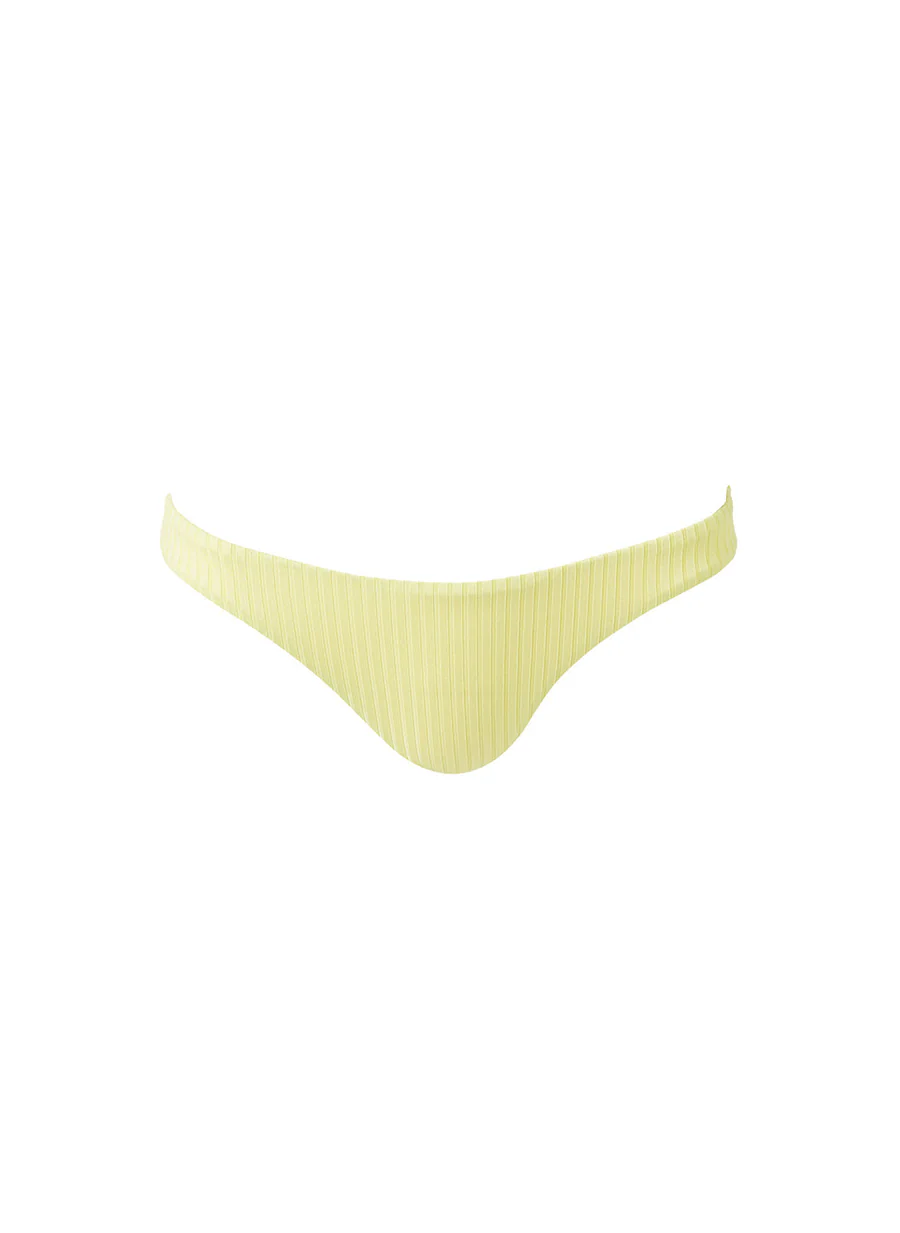 Womens Melissa Odabash Bikini Bottoms In Sunray Ribbed