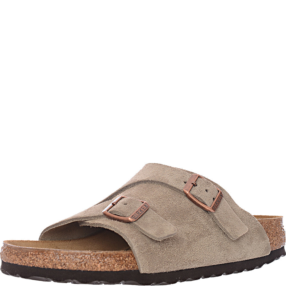 Birkenstock Women's Zurich Suede Buckle Slide Sandals