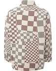 Erl Mens Woven Canvas Jacket in Multicoloured