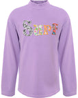 Erl Mens Surf Patch Long Sleeved T Shirt In Purple