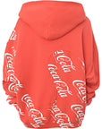 Erl Mens Coca Cola Swirl Knitted Hoody in Red