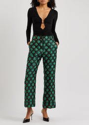 Womens La Double J Wide Leg Trousers