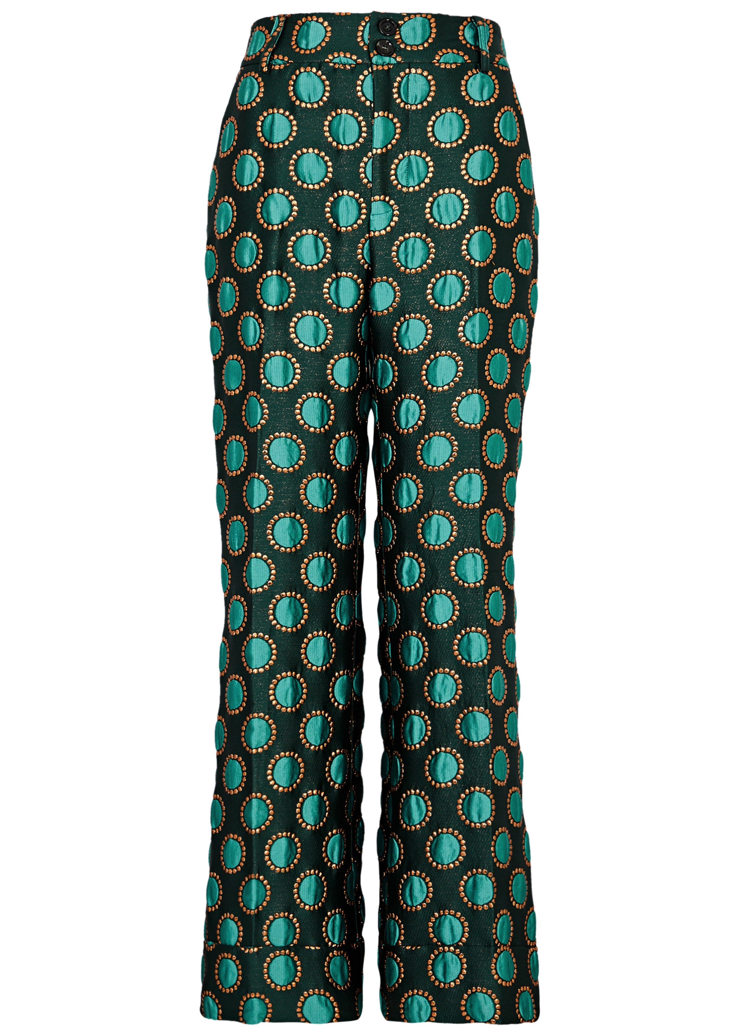 Womens La Double J Wide Leg Trousers