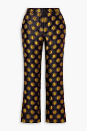 Womens La Double J Tailored Trousers In Black Multi