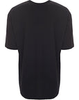 Comme Shirt Mens Cdg Front Logo Short Sleeve T Shirt in Black