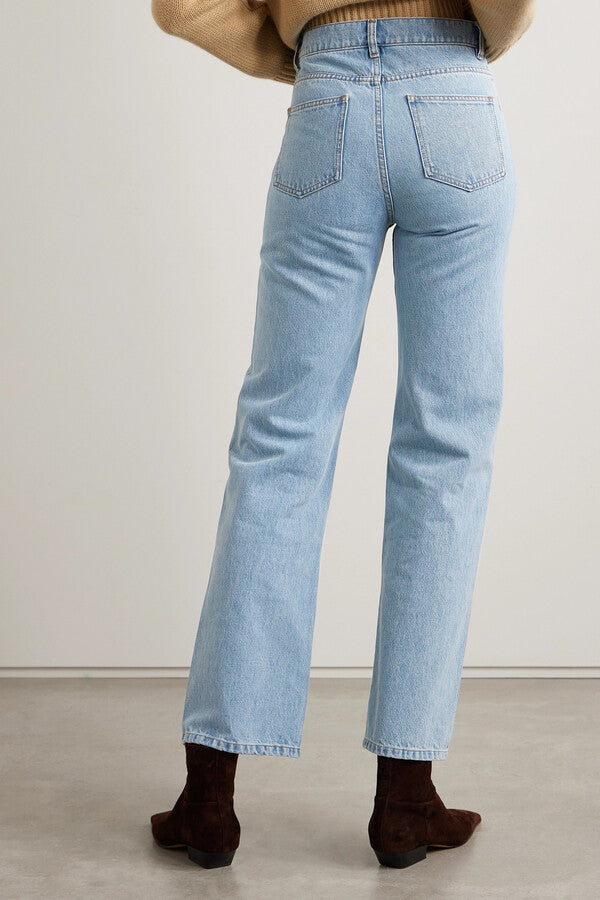 Womens Giuliva Heritage Wide Leg Jeans In Blue