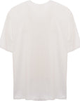 Loewe Mens Loose Fit Short Sleeve T Shirt In White