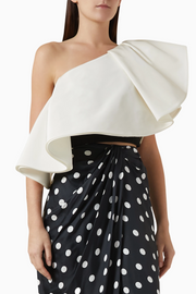 Womens Carolina Herrera Evening Tops In White