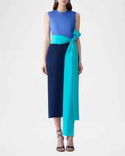 Womens Carolina Herrera Occasion Dress In Blue Multi