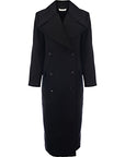 CO Collection Womens Pure Cotton Db Long Coat