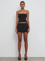 Womens Wardrobe.Nyc Short Skirts In Black