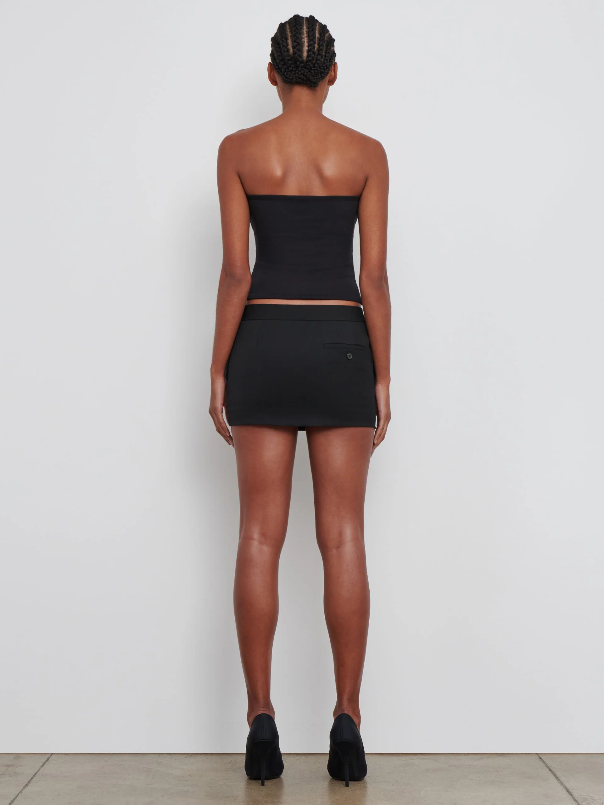 Womens Wardrobe.Nyc Short Skirts In Black
