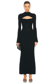 Womens Gabriela Hearst Knitted Dresses In Black