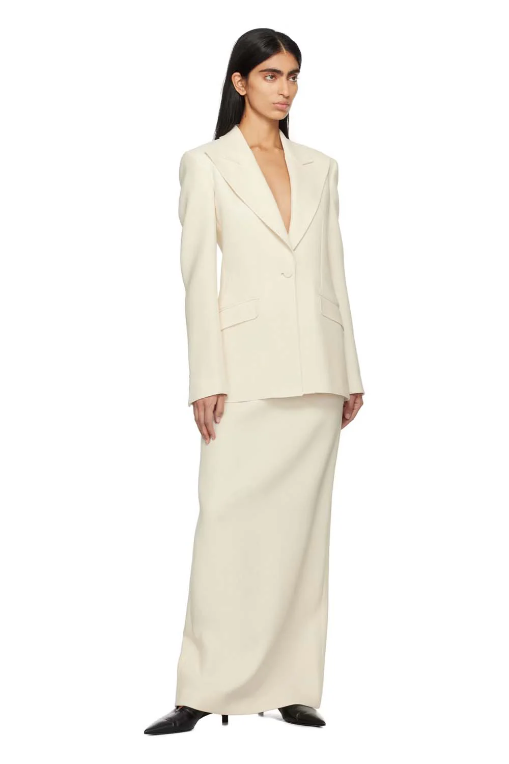 Womens Gabriela Hearst Pencil Skirts In White