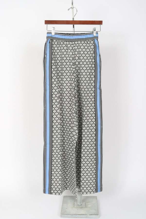 Womens Boteh Wide Leg Trousers