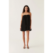 Womens Aje Short Day Dresses In Black