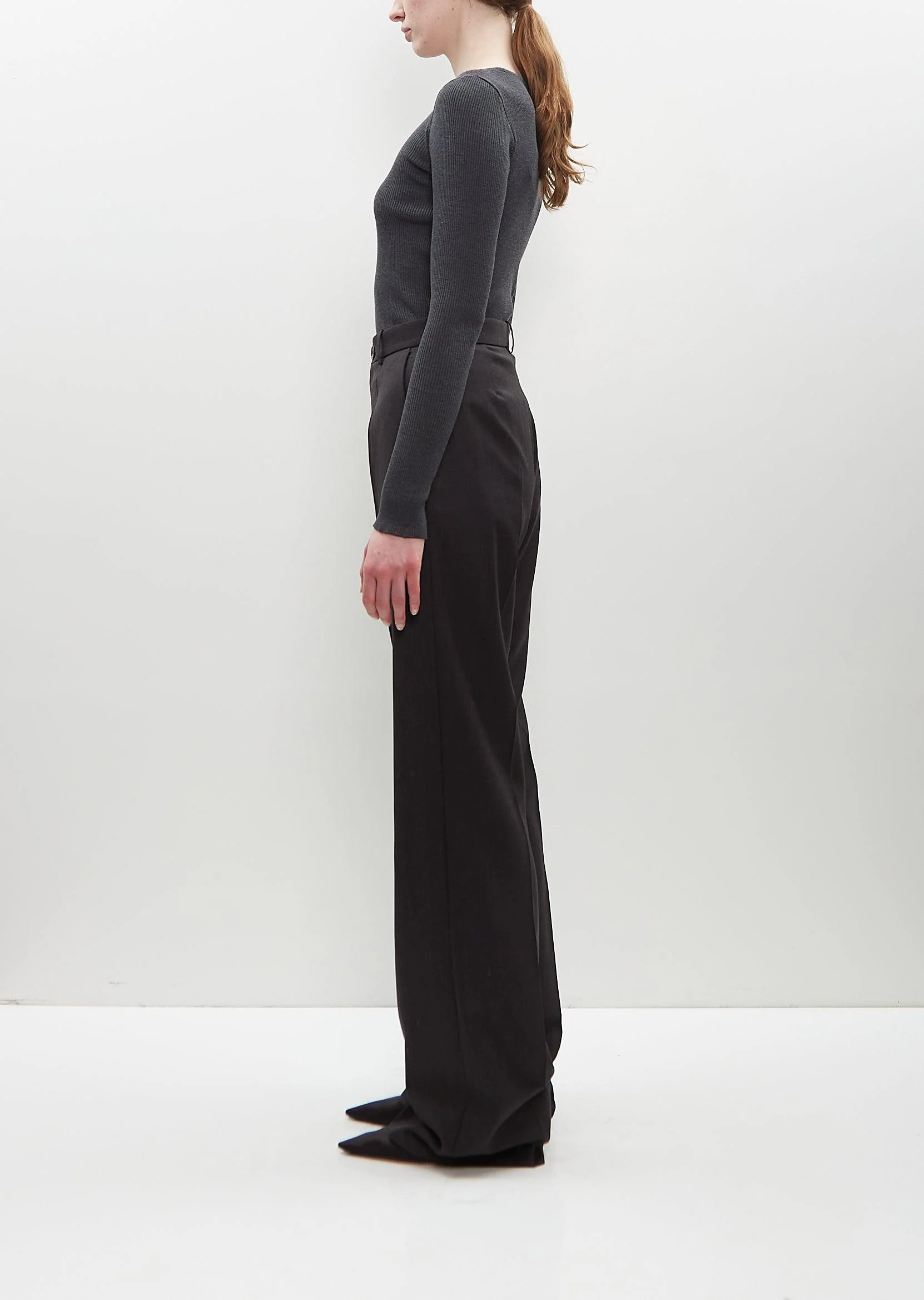 Womens Marie Adam Leenaerdt Straight Leg In Black
