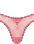 Fleur Du Mal Womens Untie Me Cheeky Brief In Pink