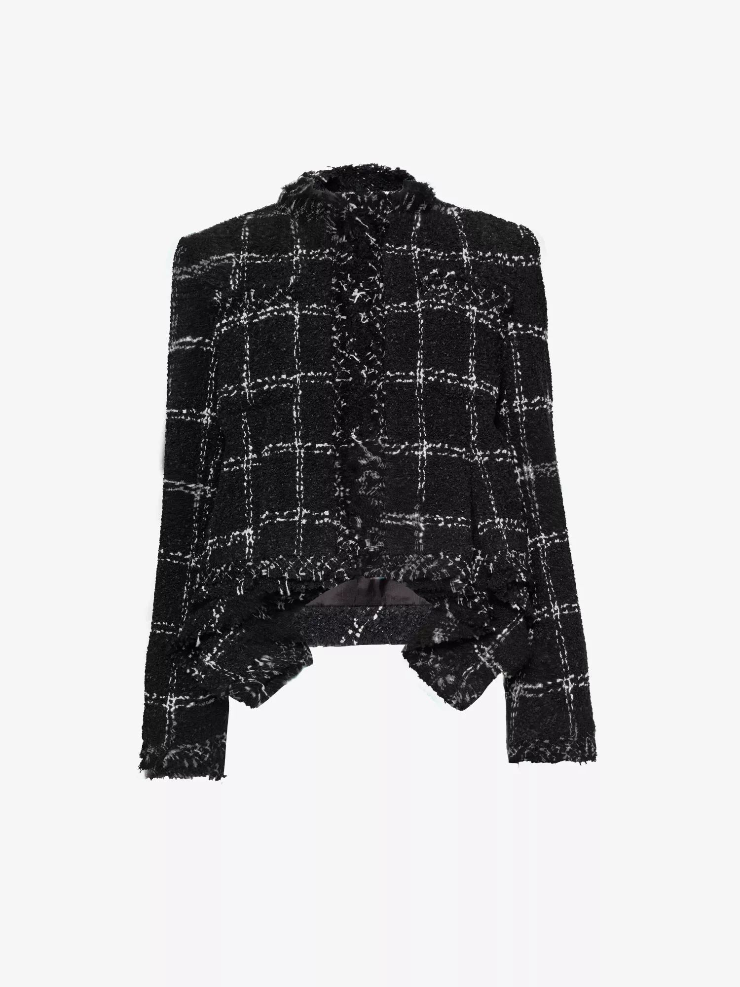 Womens Sacai Casual Jackets In Black White