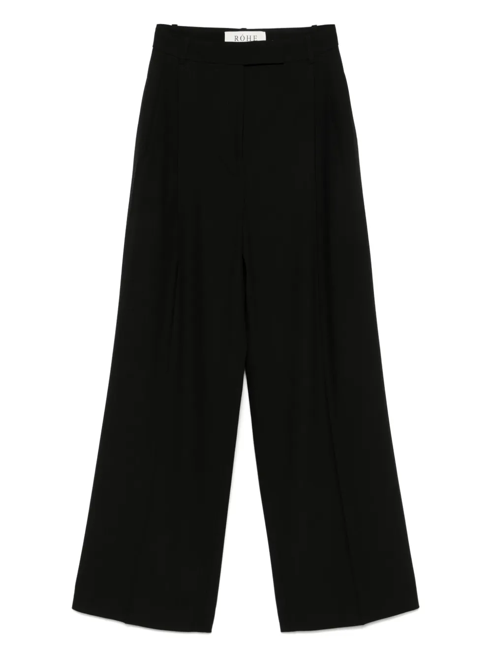 Womens Rohe Tailored Trousers In Black