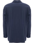 A.P.C. Mens Melchior Cotton Overshirt in Blue