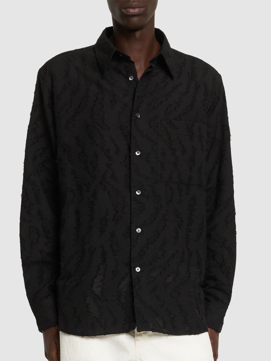 Mens Sunflower Long Sleeve Casual
