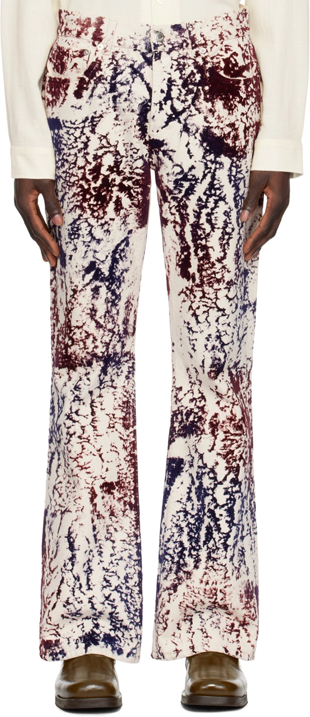 Mens Sefr Relaxed Jeans In Multi
