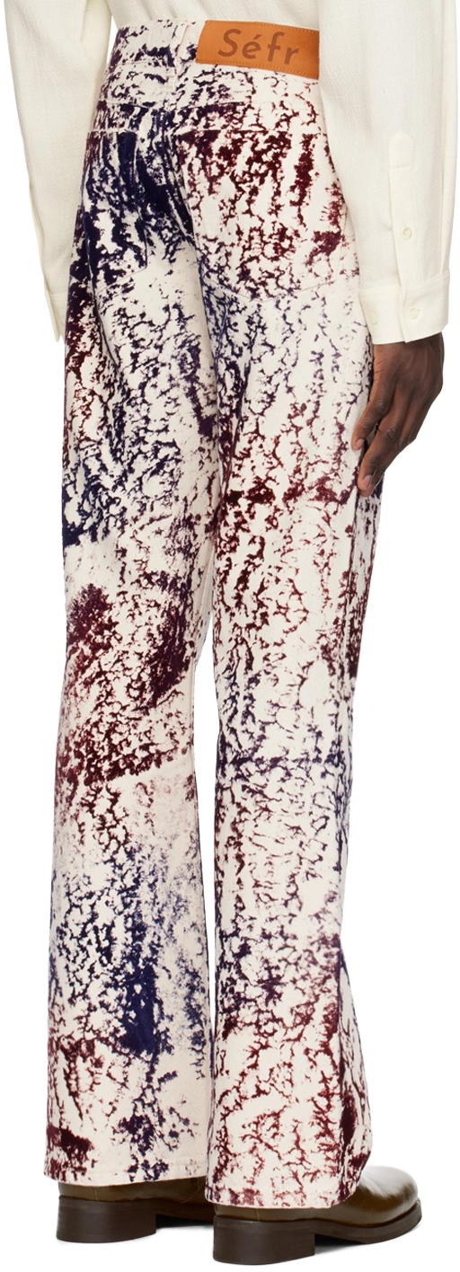 Mens Sefr Relaxed Jeans In Multi