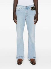 Mens Sefr Relaxed Jeans In Blue