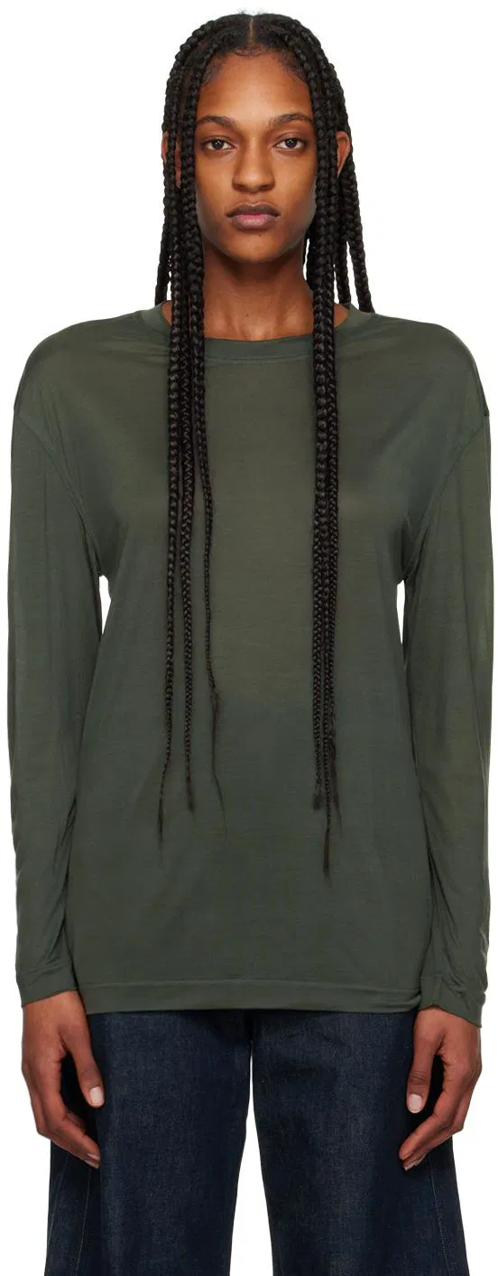 Mens Christophe Lemaire Long Sleeved T Shirt In Need