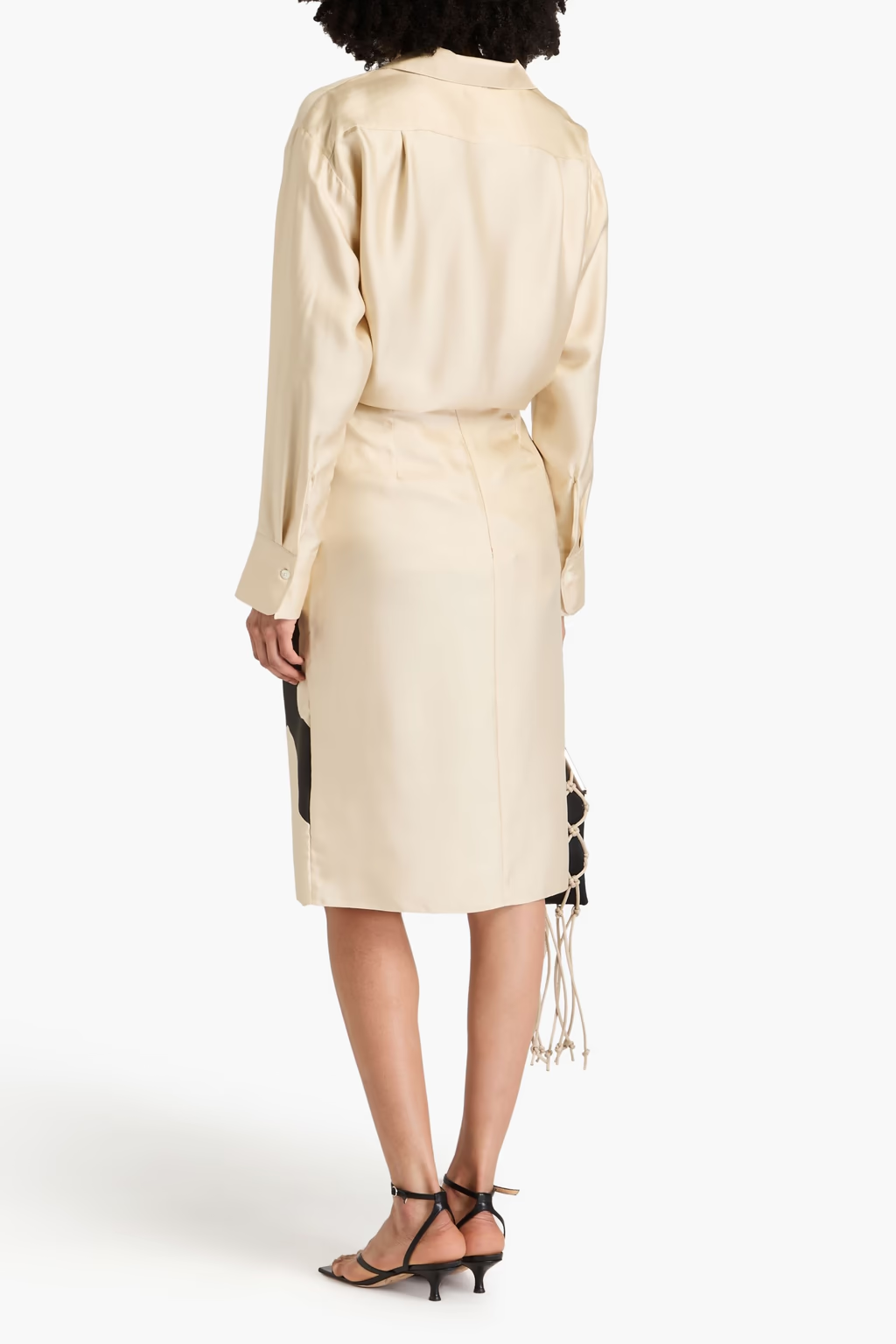 Womens Bite Studio Midi Skirts In Cream