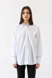 Womens Bite Studio Casual Shirts In White