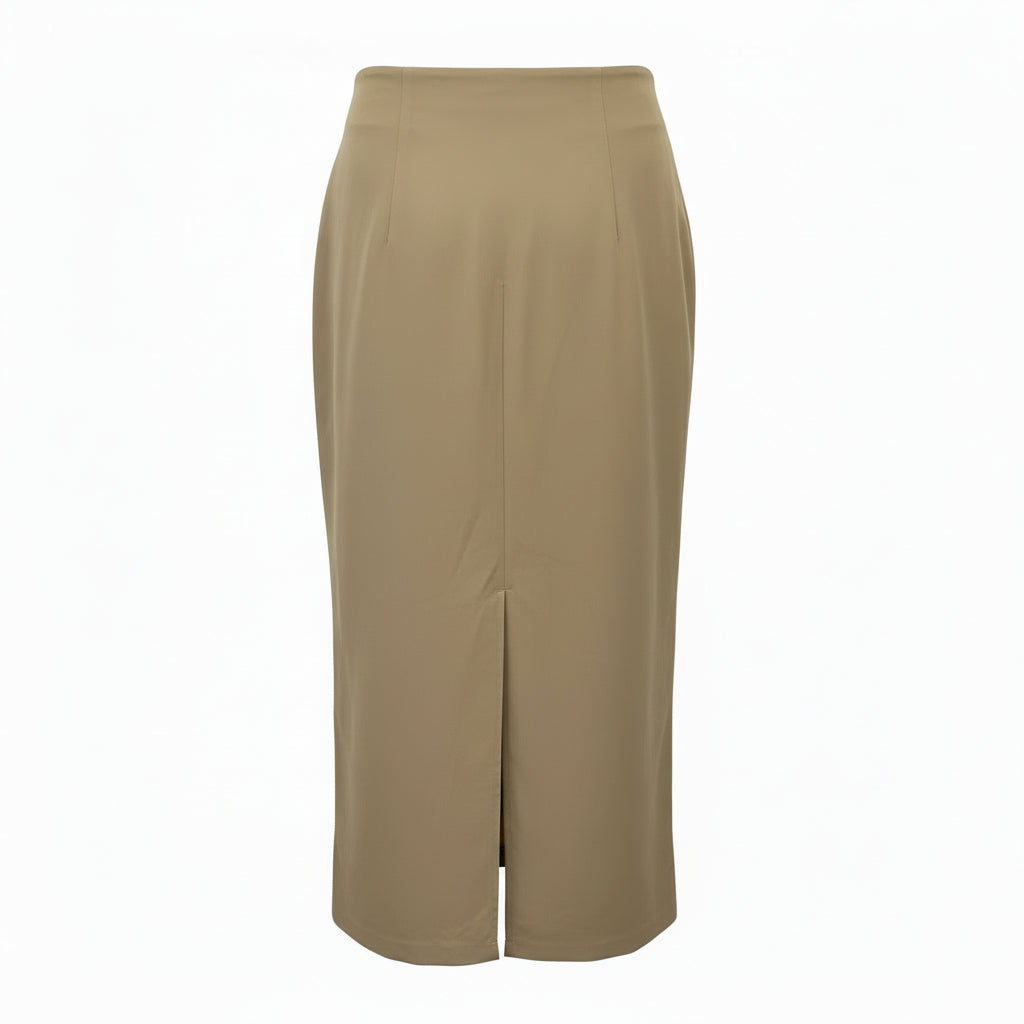 Womens Bite Studio Midi Skirts In Light Brown