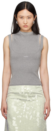 Womens 16 Arlington Knitted Tops In Grey