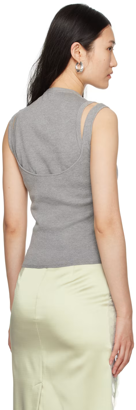 Womens 16 Arlington Knitted Tops In Grey