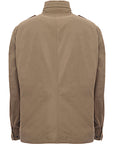 Moorer Mens Baraldin Twin Flap Pocket Button Down Blouson Jacket in Green