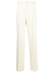 Mens Giuliva Heritage Casual Trousers In White