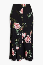 Womens Erdem Long Skirts In Black Multi