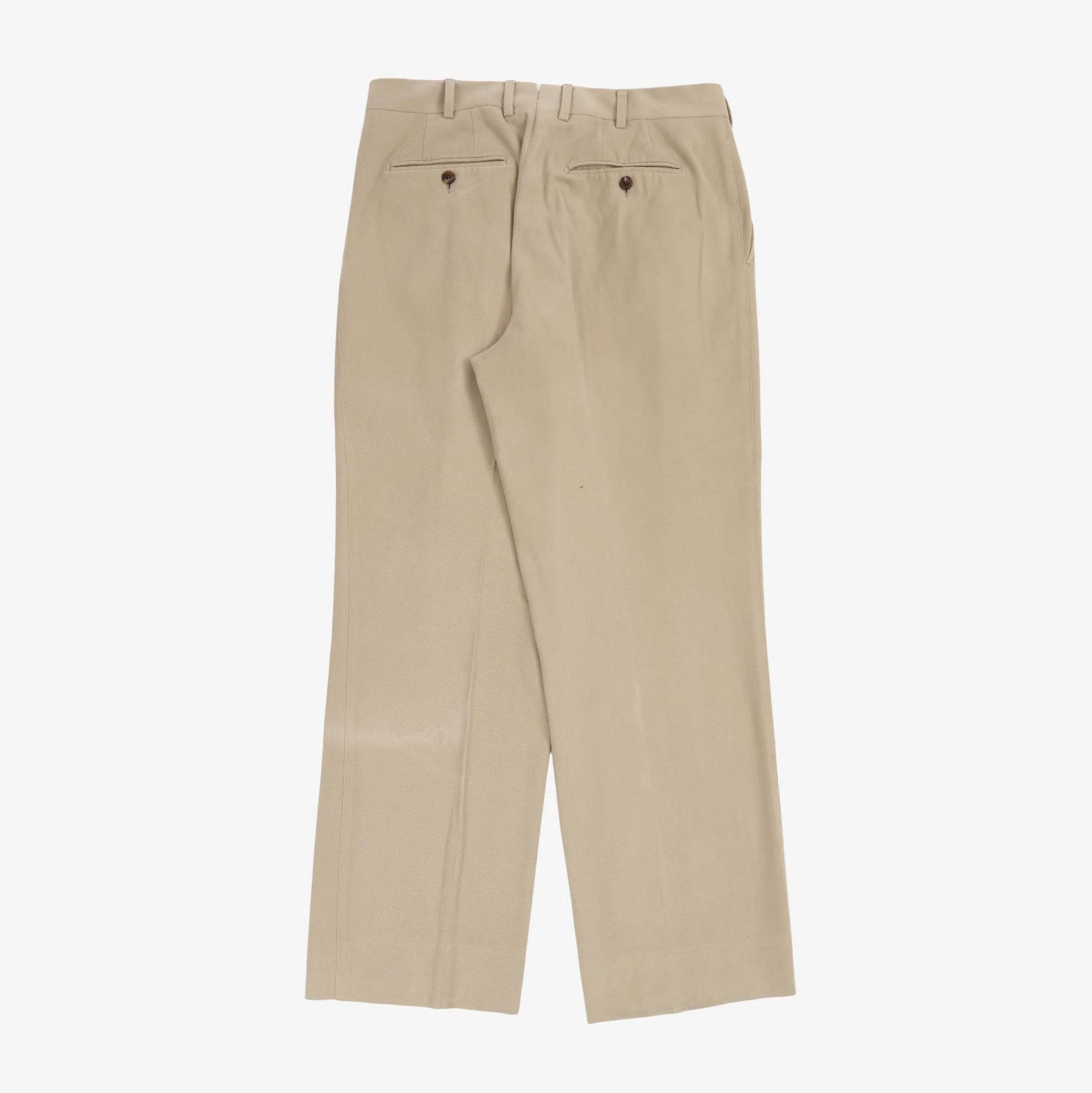 Mens Saman Amel Tailored Trousers In Beige