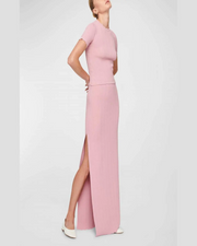 Womens Clea Long Skirts In Pink