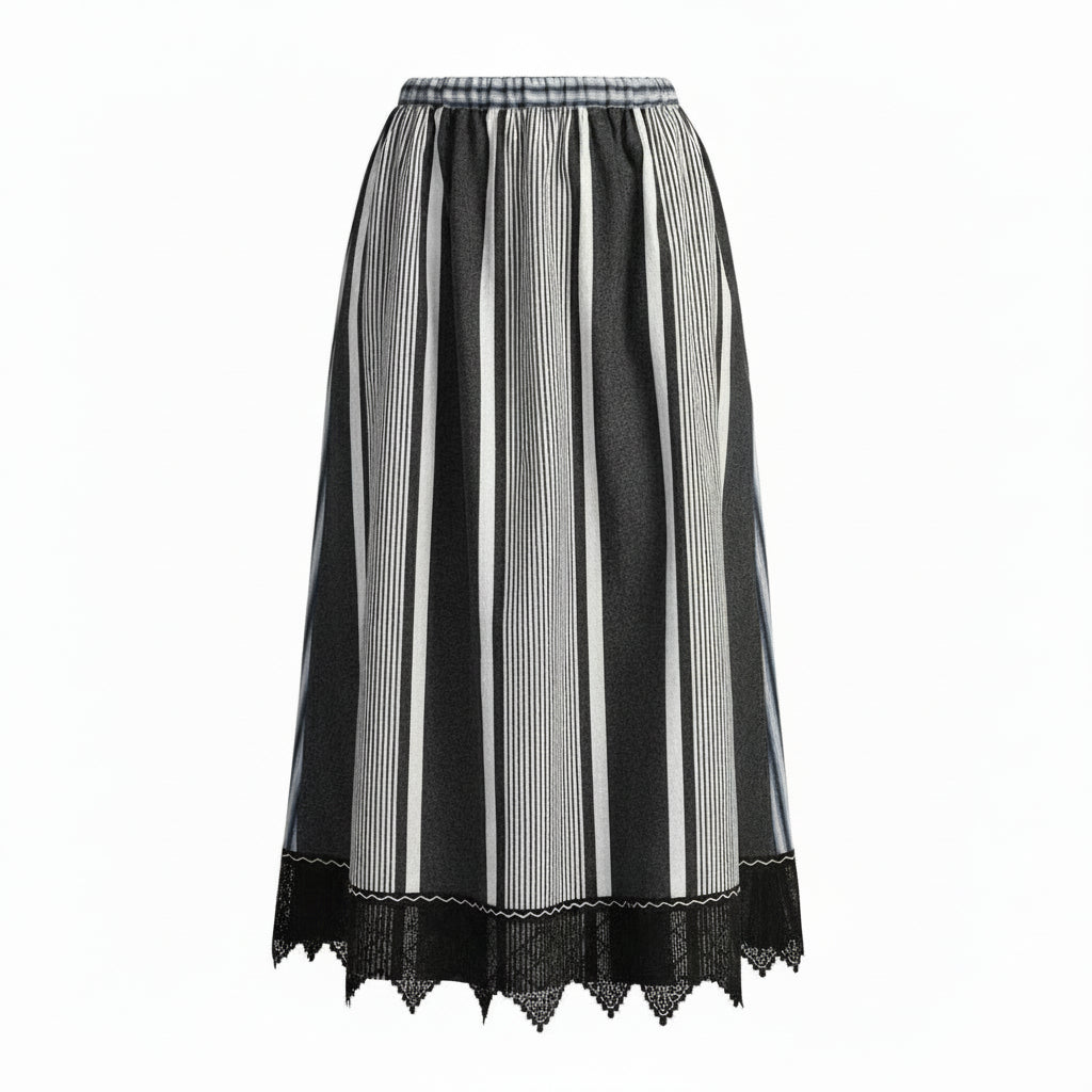 Womens By Walid Midi Skirts In Blue