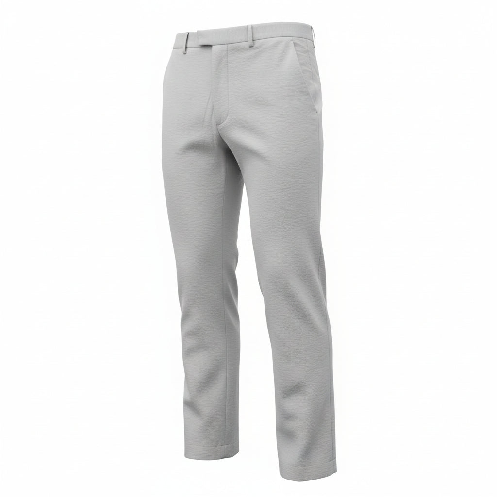 Mens Meta Campania Fashion Suit Trouser In Light Blue