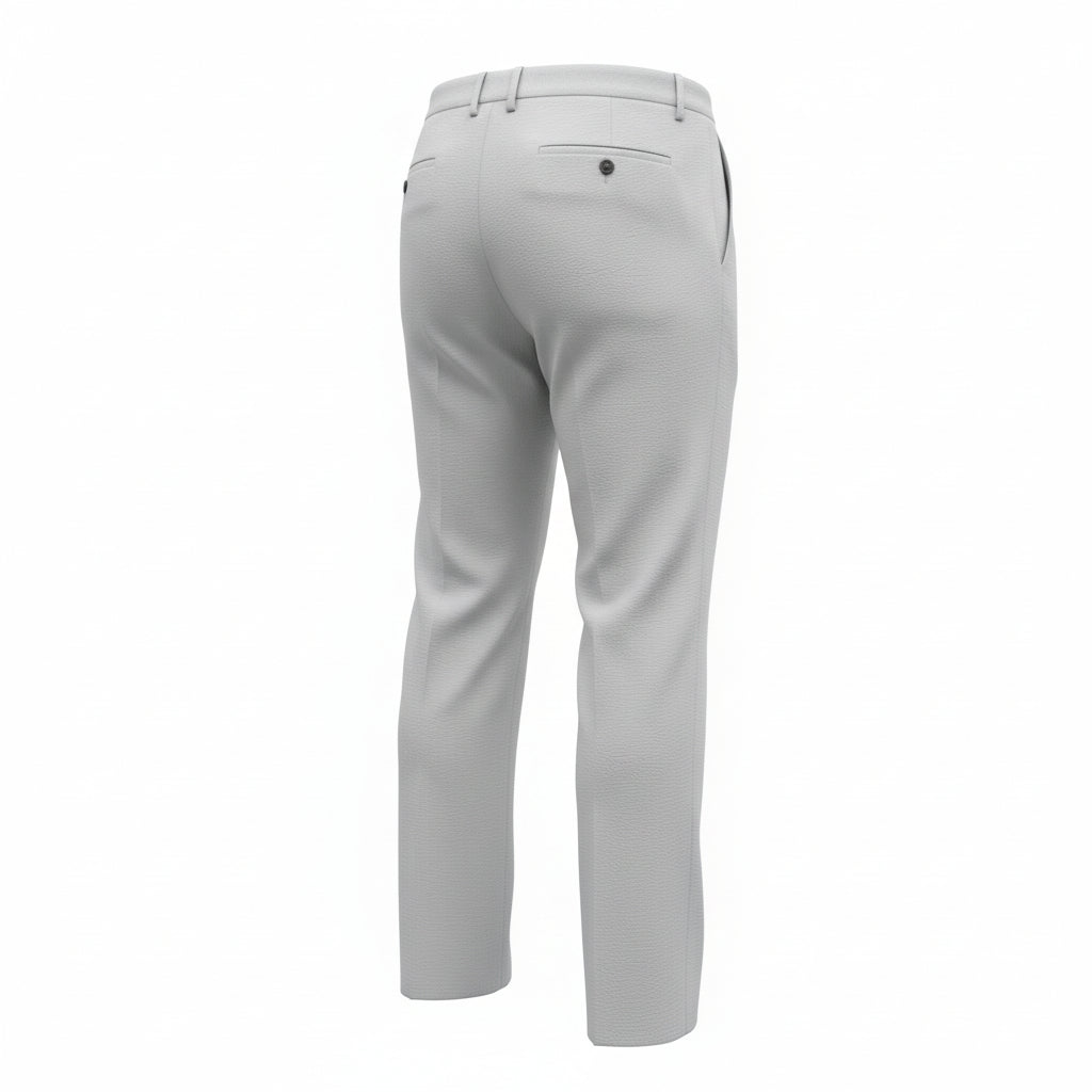 Mens Meta Campania Fashion Suit Trouser In Light Blue