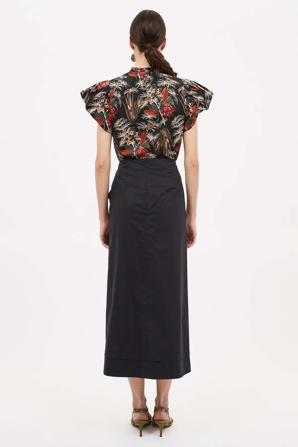 Womens Ulla Johnson Midi Skirts In Black