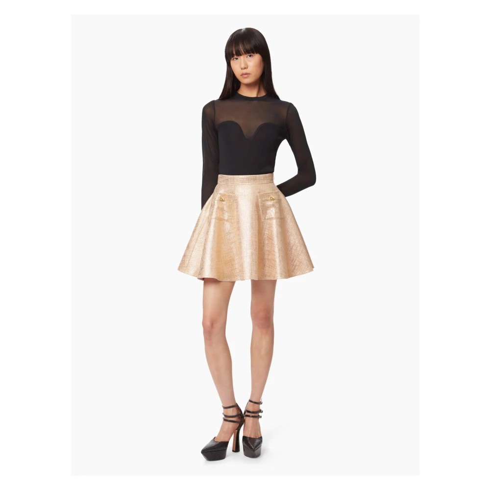 Womens Nina Ricci Knitted Tops In Black
