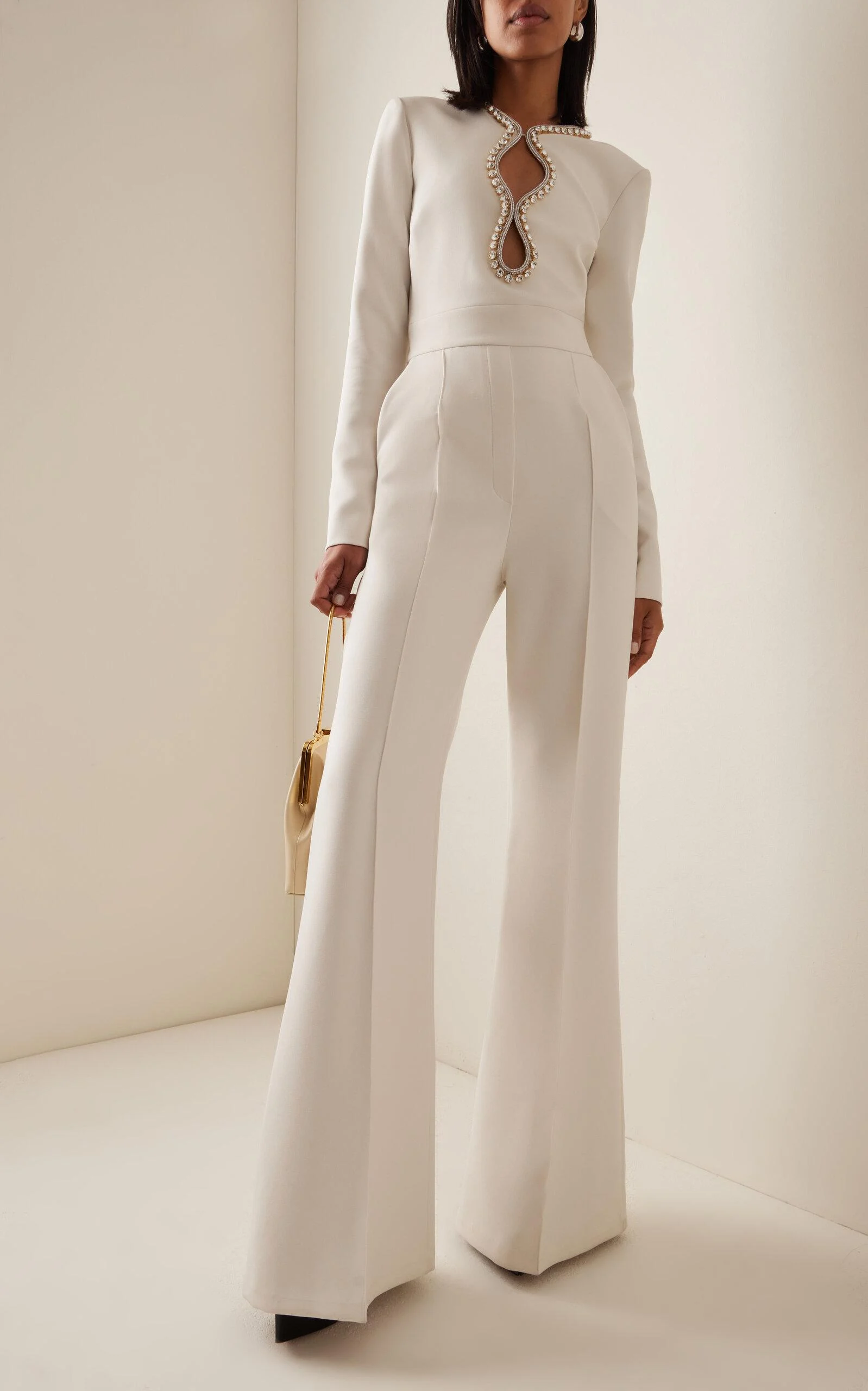 Womens Elie Saab All In Ones Long In Beige