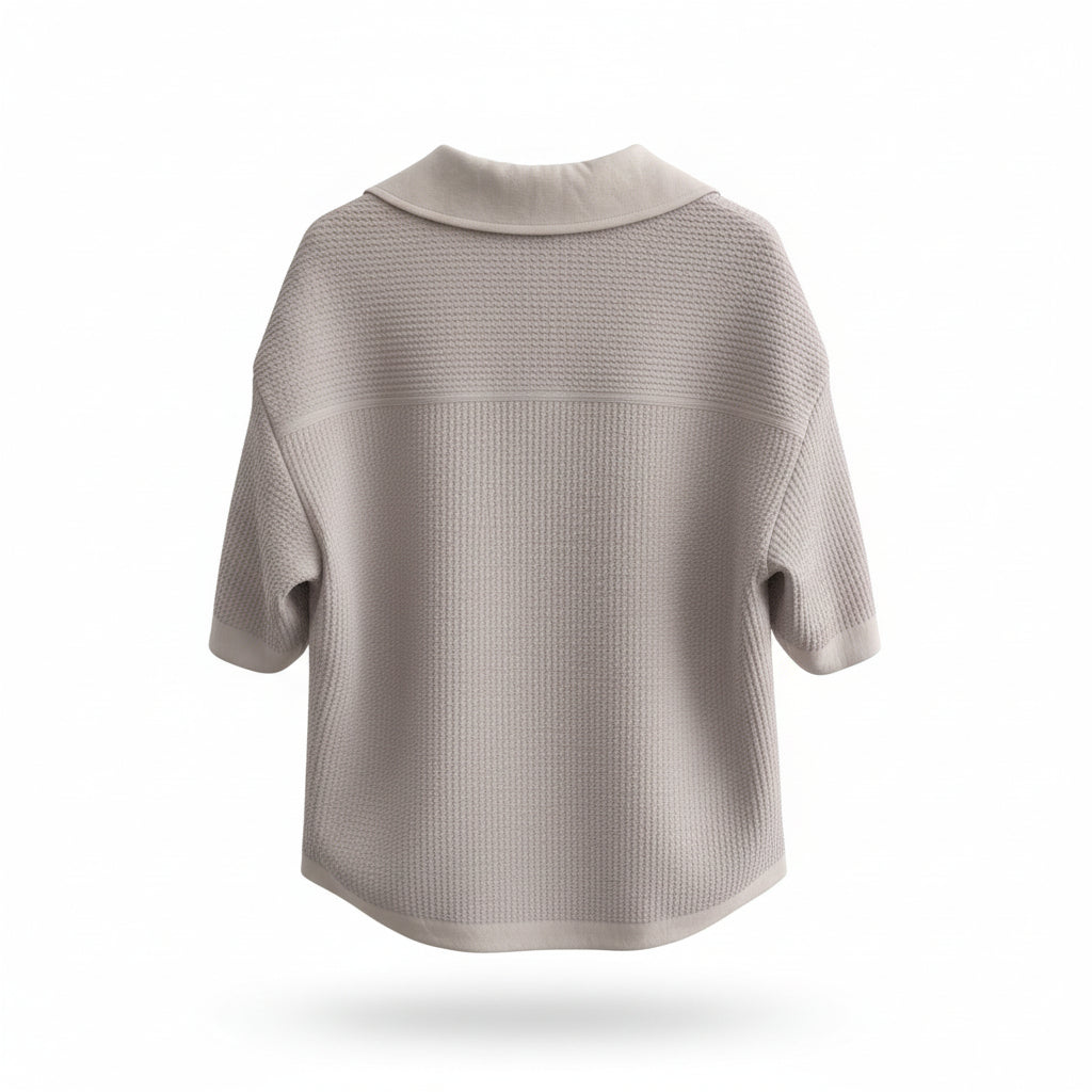Mens Le17Septembre Homme Short Sleeve Casual In Light Grey