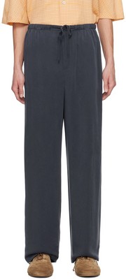 Mens Le17Septembre Homme Casual Trousers In Navy