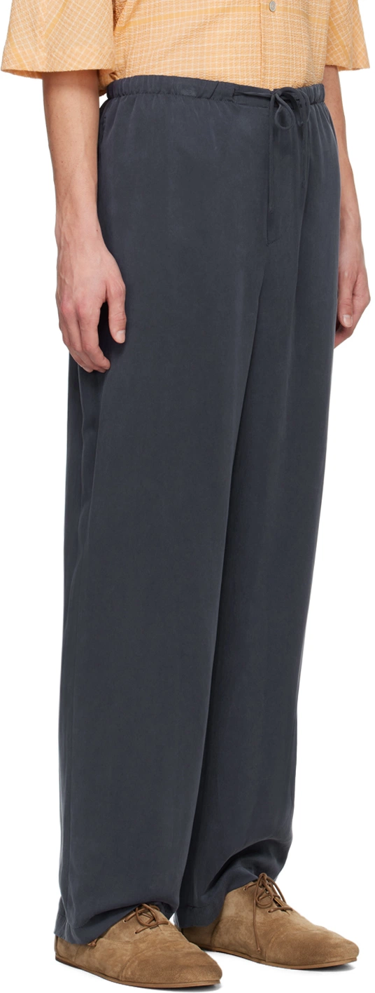 Mens Le17Septembre Homme Casual Trousers In Navy